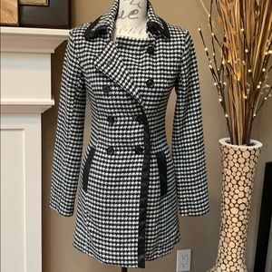 BCX Black/White Women’s Coat